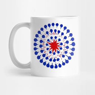 Fireworks 88b RWB Mug